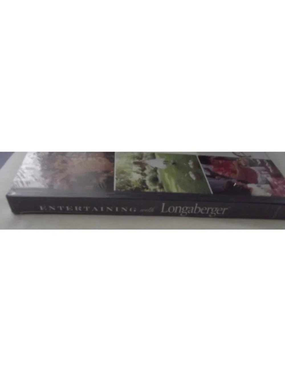 Entertaining With Longaberger 2003 Book hardcover SEALED Celebrating The Seasons